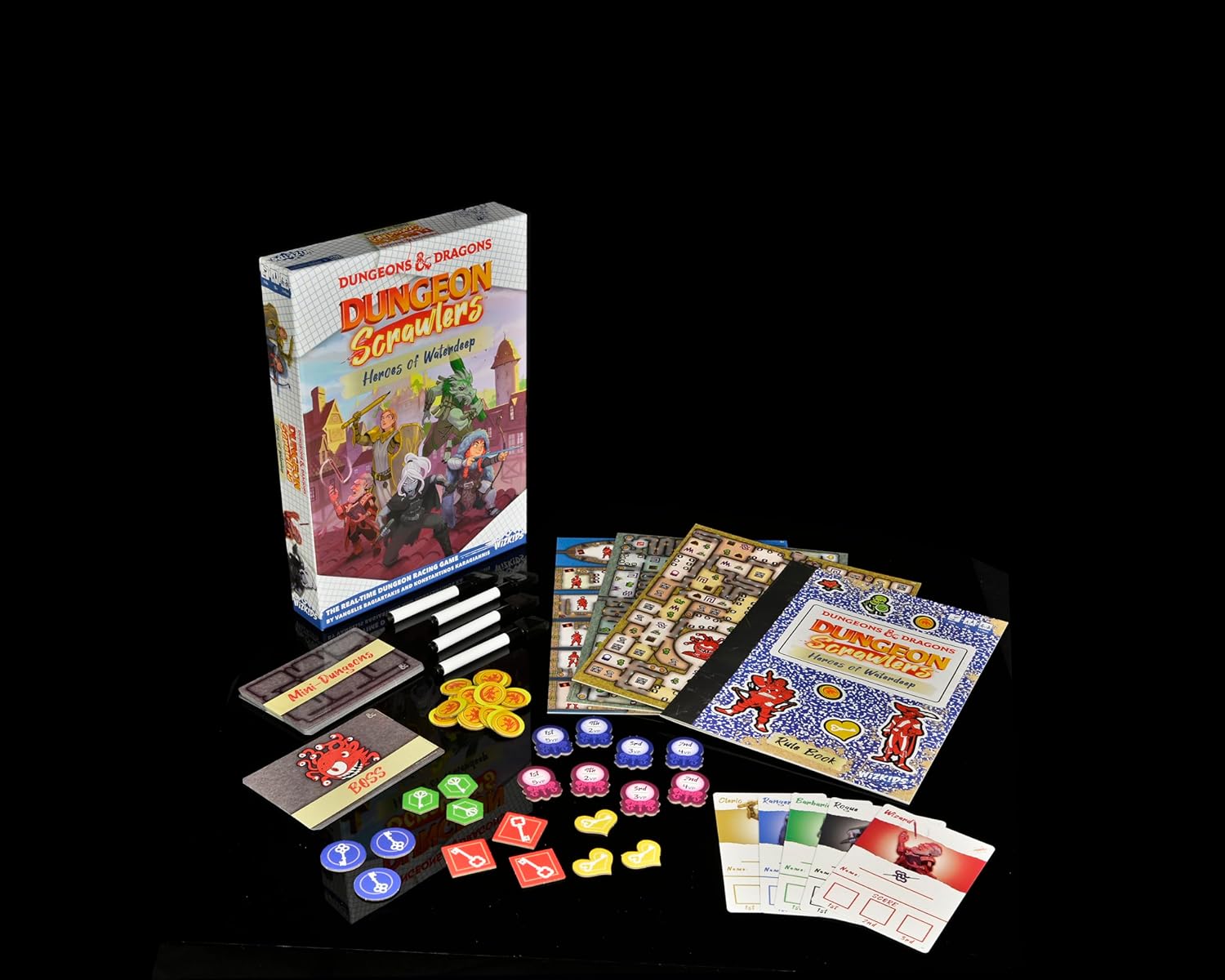 Dungeons & Dragons: Dungeon Scrawlers - Heroes of Waterdeep | WizKids