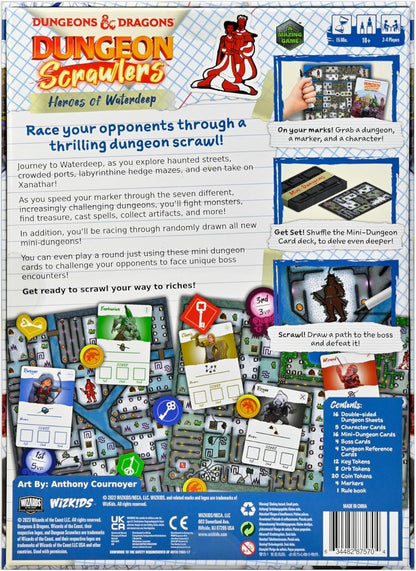 Dungeons & Dragons: Dungeon Scrawlers - Heroes of Waterdeep | WizKids