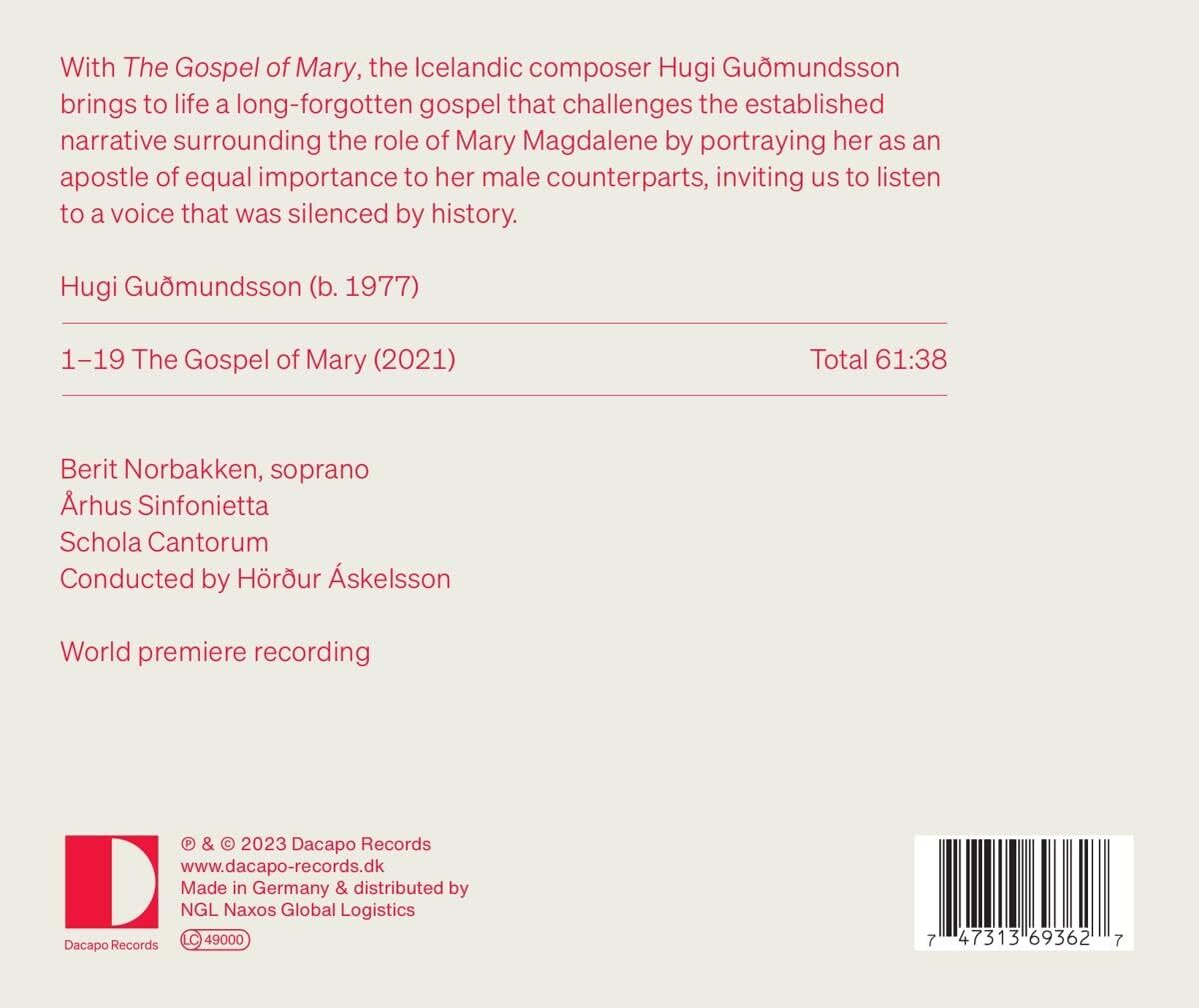 Hugi Gudmundsson: The Gospel of Mary
