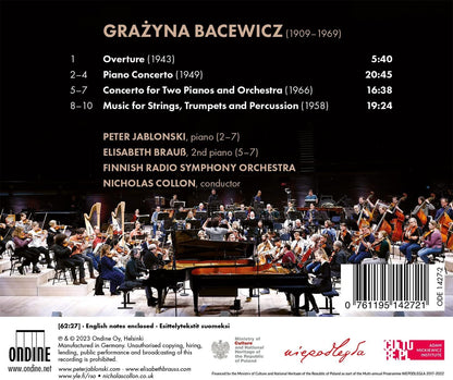 Grazyna Bacewicz: Piano Concerto/...