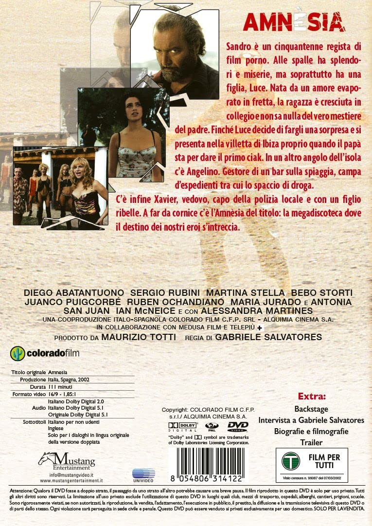 Amnèsia (DVD
