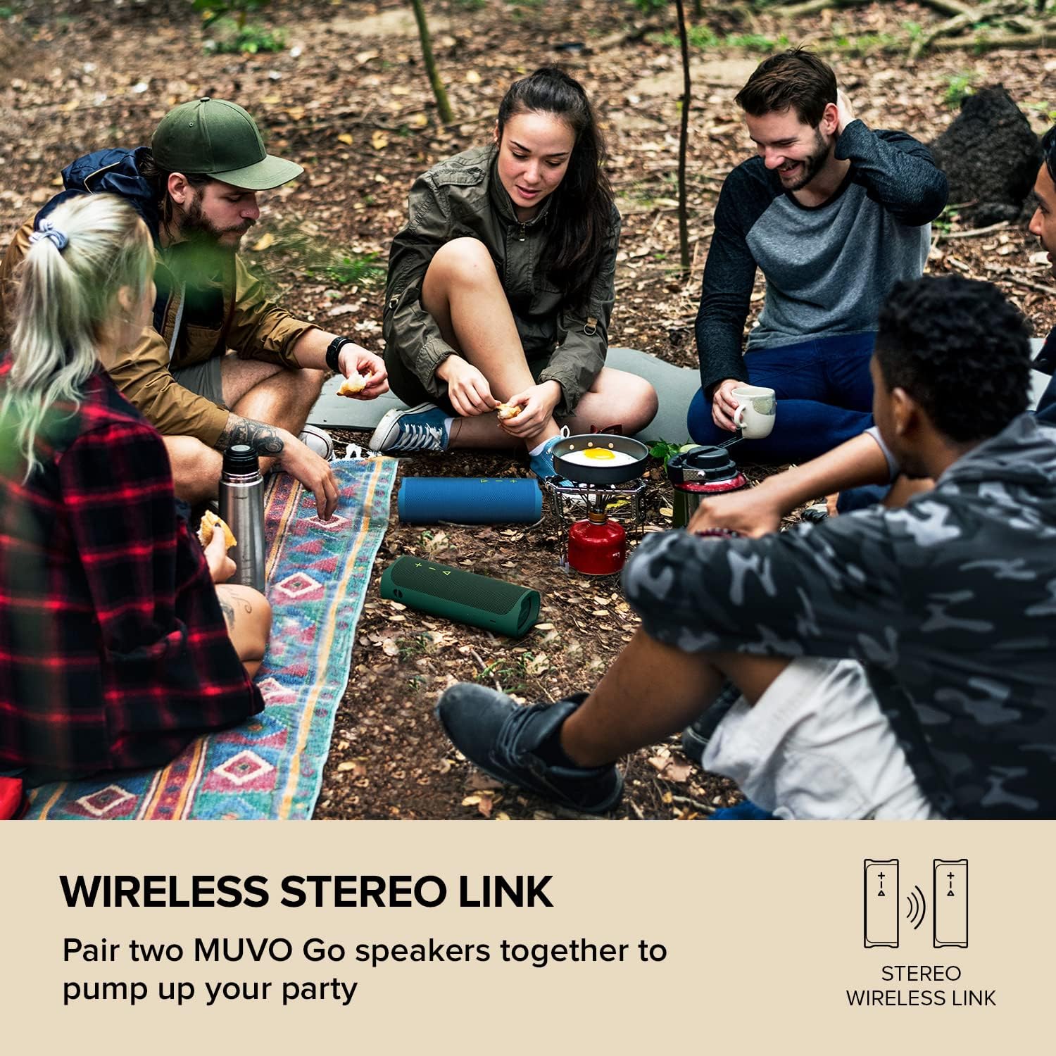 `Creative - Muvo Go Bluetooth Speaker, Blue`
