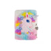 Tinka - Plush Diary with Lock - Unicorn (8-802145)