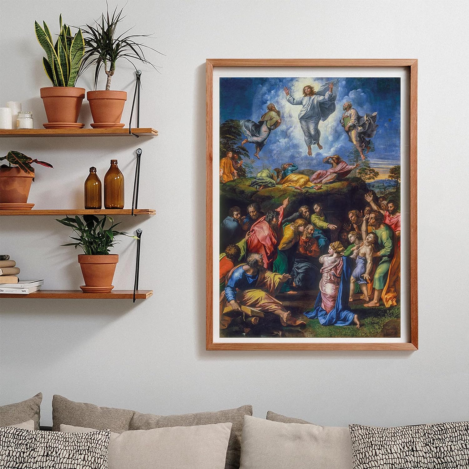 Clementoni 31698 Museum Collection-Raphael, Transfiguration-1500 Pieces-Adult, Art, Puzzle, Famous Paintings, Made in Italy, Multi-Coloured