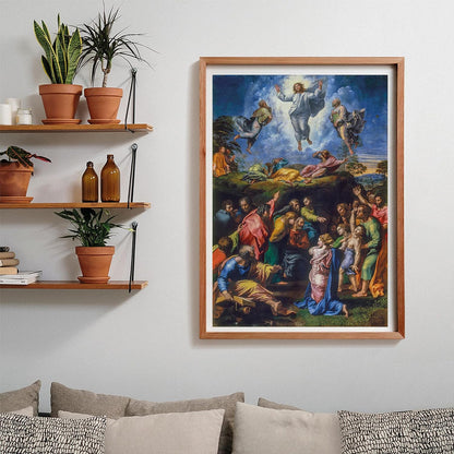 Clementoni 31698 Museum Collection-Raphael, Transfiguration-1500 Pieces-Adult, Art, Puzzle, Famous Paintings, Made in Italy, Multi-Coloured