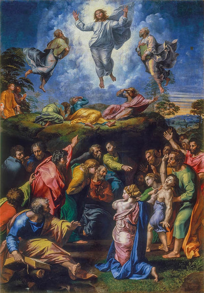 Clementoni 31698 Museum Collection-Raphael, Transfiguration-1500 Pieces-Adult, Art, Puzzle, Famous Paintings, Made in Italy, Multi-Coloured