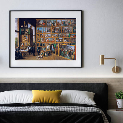 Clementoni - Puzzle Adulto 2000 Piezas Colección Museos - Teniers El archiduque Leopoldo Guillermo - Desde 14 años (32576