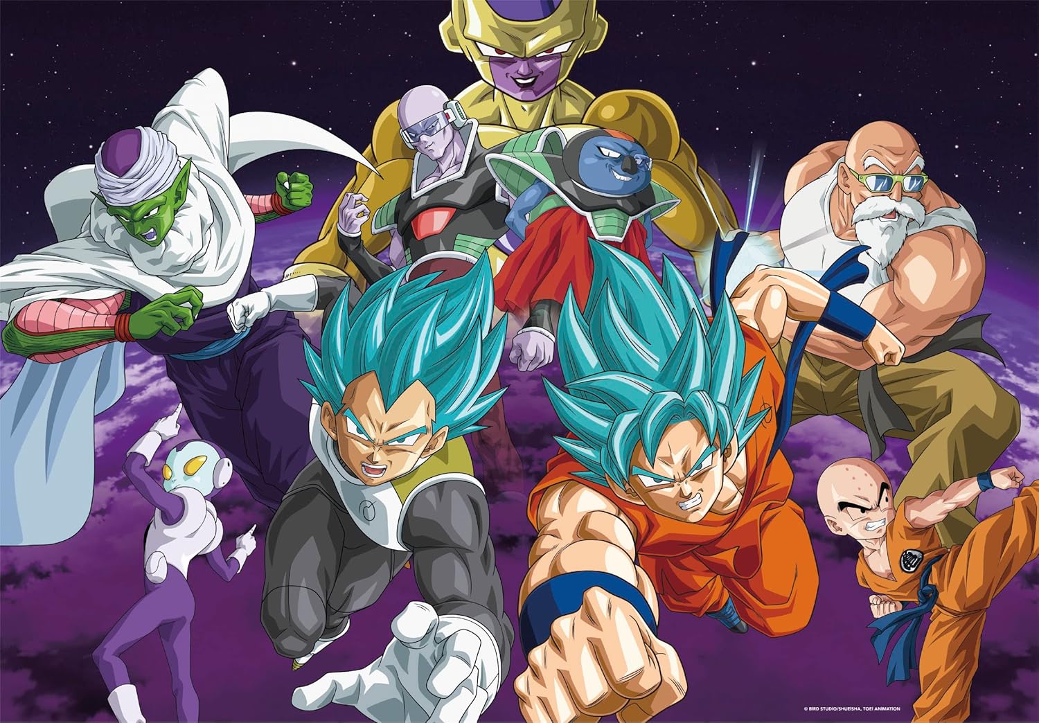 Clementoni Dragonball Puzzle 500 Teile - Legespiel für Manga & Anime Fans - Geschenk für Kinder ab 14 Jahren & Erwachsene, 35134