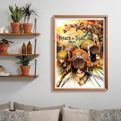 Clementoni 39727 Attack On Titans, Puzzle 1000 Teile Für Erwachsene Und Kinder 10 Jahren, Geschicklichkeitsspiel Für Die Ganze Familie