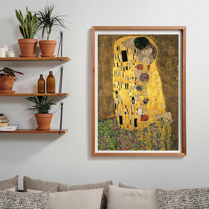 Clementoni Museum Collection – The Kiss – 1000 Piezas – Puzle para Adultos, Arte, Puzzles, Cuadros, Pinturas Famosas, Fabricado en Italia, Multicolor (39790