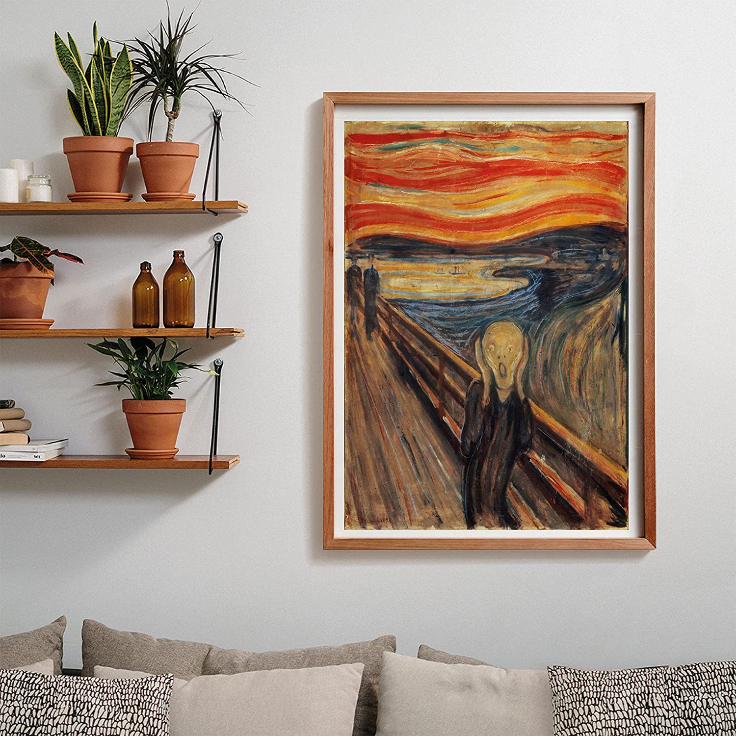Clementoni Museum Collection – The Scream – 1000 Piezas – Puzle para Adultos, Arte, Puzzles, Cuadros, Pinturas Famosas, Fabricado en Italia, Multicolor (39791