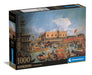 Clementoni 39792 Italy Museum Collection Canaletto, The Return of The Bucentaur at The Molo on Ascension Day 1000 Pieces, Jigsaw Puzzle, Multi-Coloured