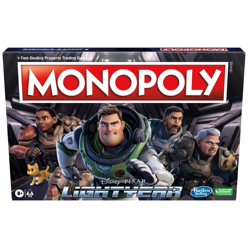 Hasbro Gaming: Monopoly Disney Pixar Lightyear Edition