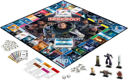 Hasbro Gaming: Monopoly Disney Pixar Lightyear Edition