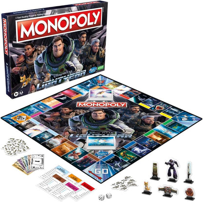 Hasbro Gaming: Monopoly Disney Pixar Lightyear Edition