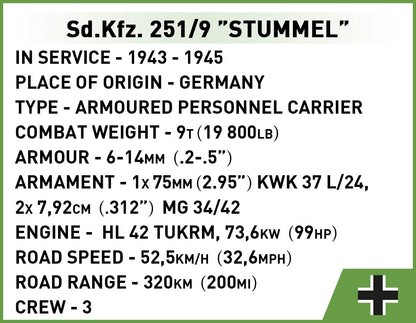 COBI Sd.Kfz.251/9 "Stumme