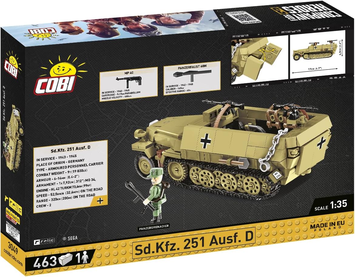COBI Sd.Kfz.251 Ausf.D Single