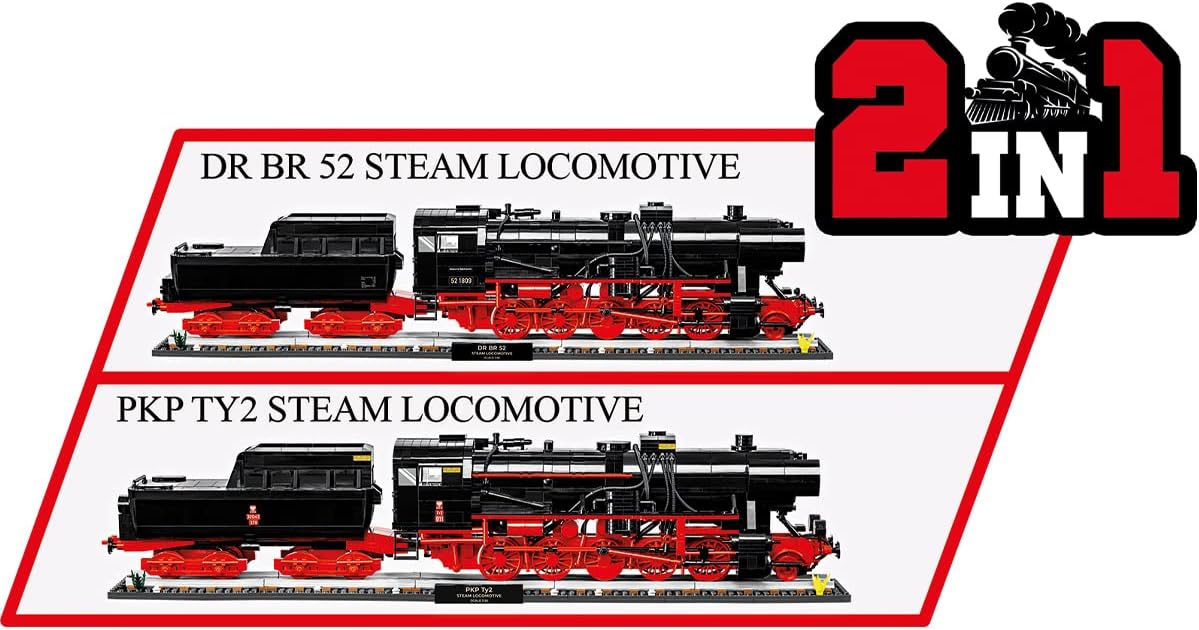 COBI DR BR 52 Steam Locomotive