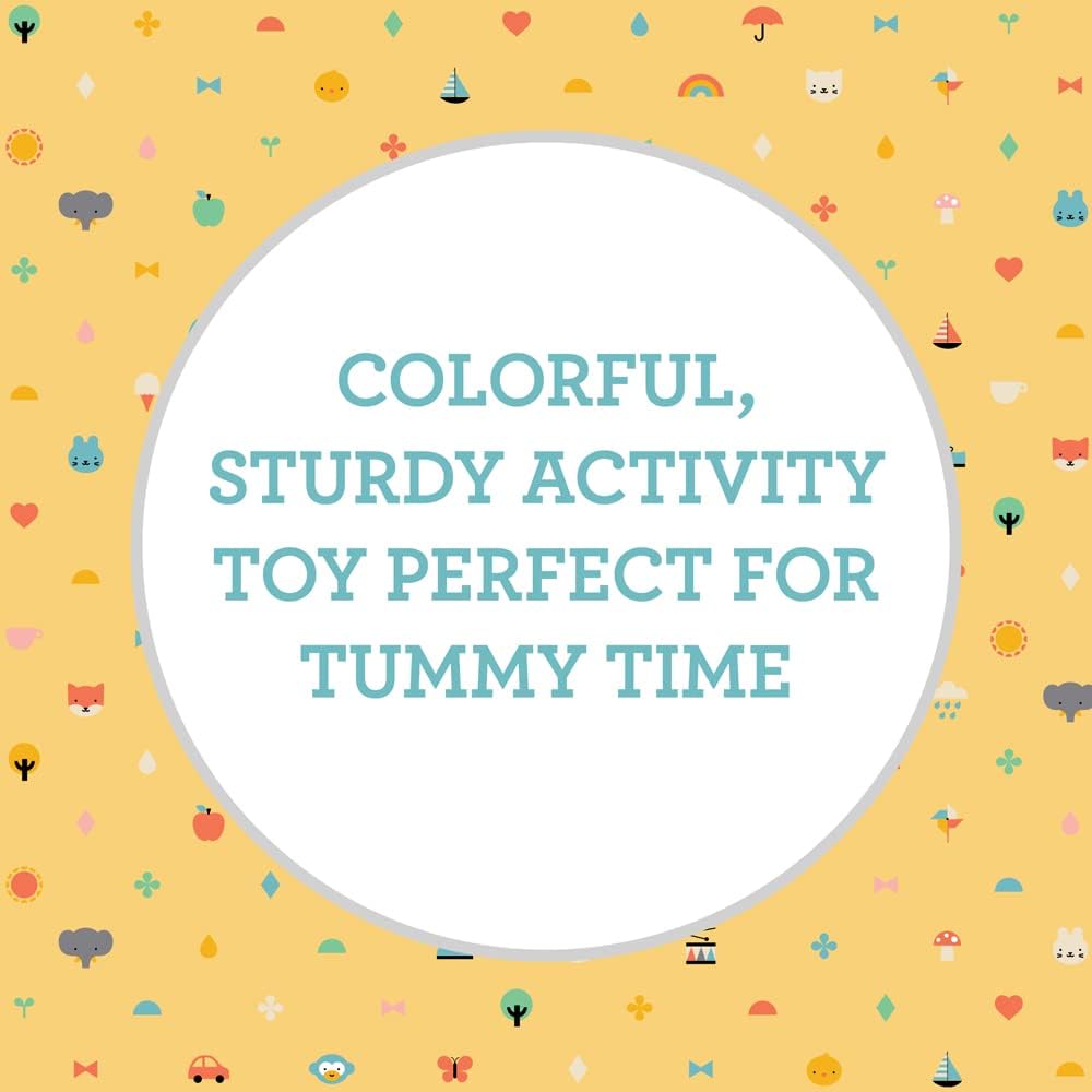 Petit Collage PTC676 My First Wooden Activity Toy, multicoloured, one size
