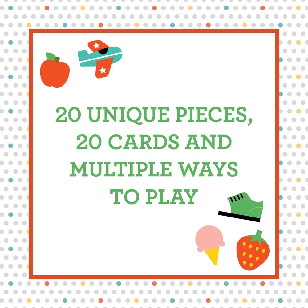 Petit Collage PTC682 Sensory Matching Game