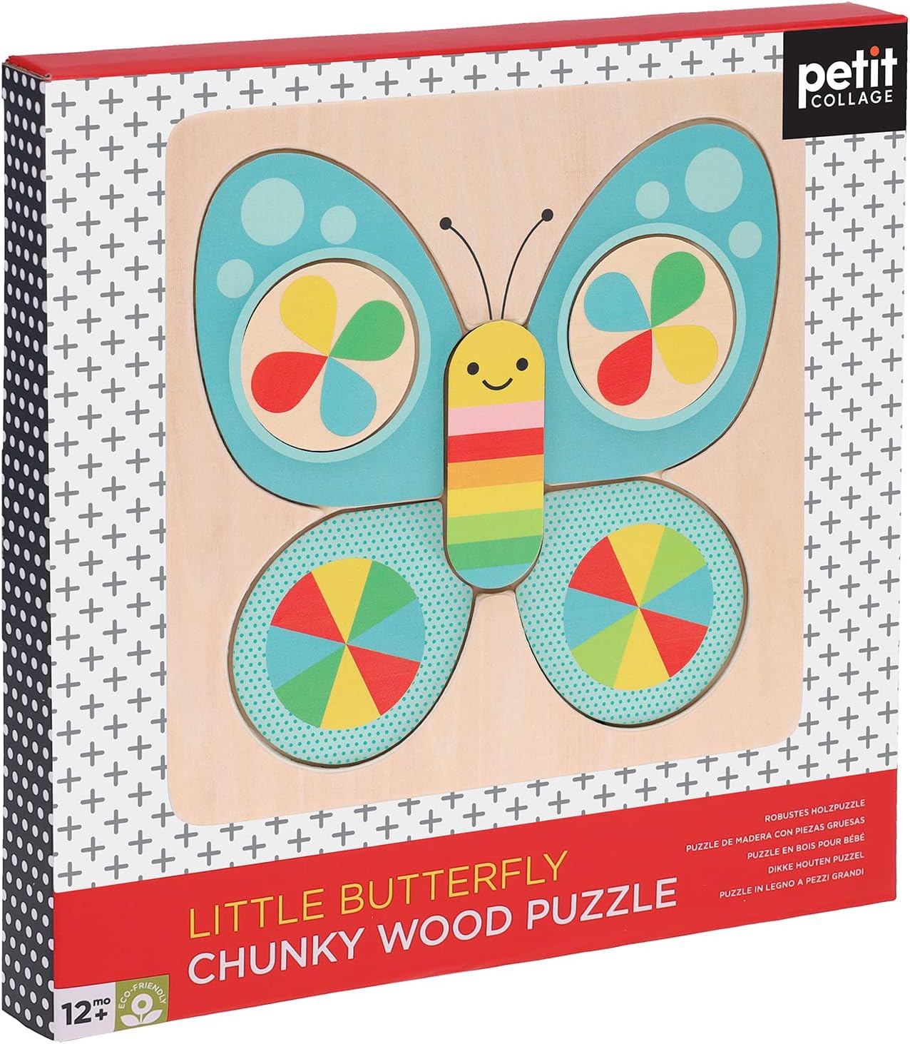 Petit Collage 0810073342613 Wooden Jigsaw Puzzle