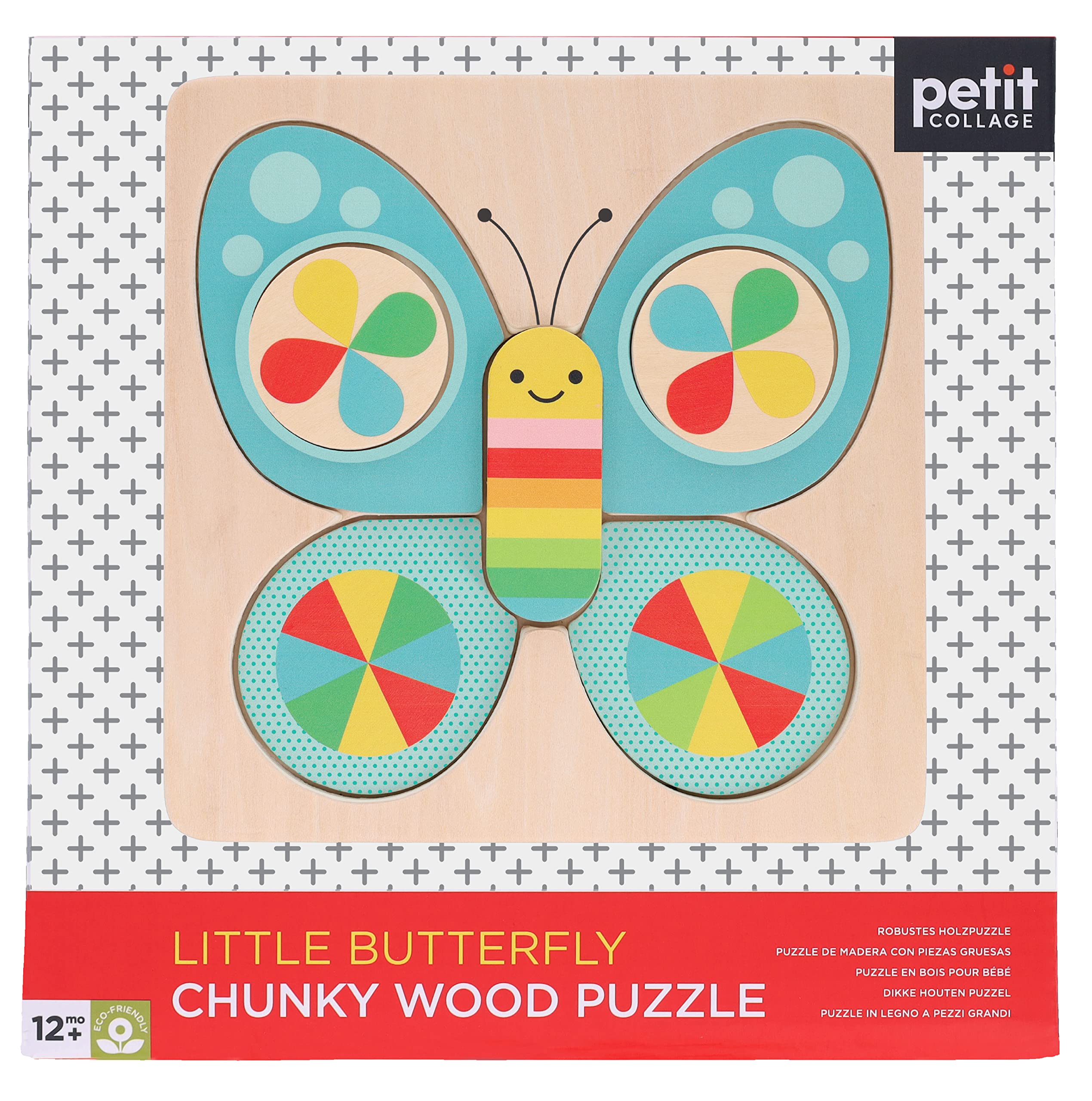 Petit Collage 0810073342613 Wooden Jigsaw Puzzle