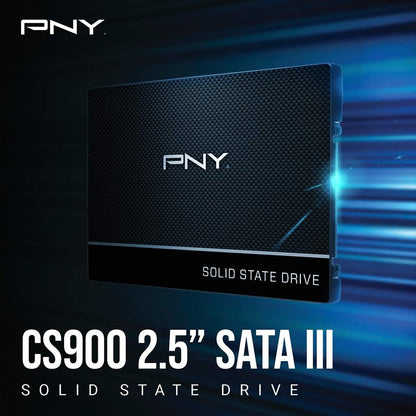 PNY CS900 Internal SSD SATA III, 2.5 Inch, 2TB, Read speed up to 550MB/s