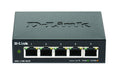 D-Link DGS-1100-05V2, Switch Smart 5 puertos Gigabit, RJ-45, Gestión web, Layer 2, VLAN, sobremesa, sin ventilador, IGMP Snooping, VoIP VLAN, QoS, Seguridad red, sin ventilador, Green