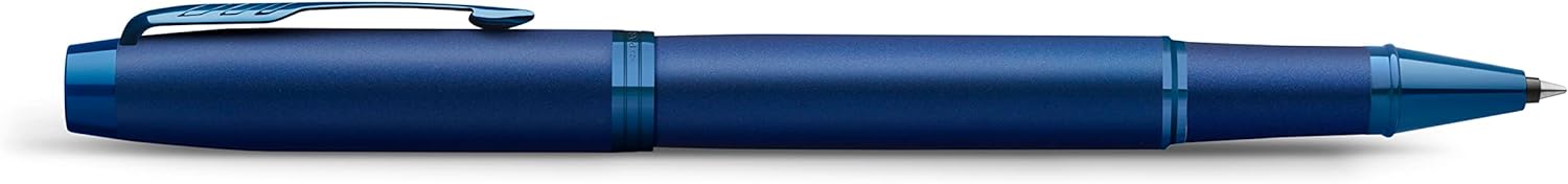 PARKER Bolígrafo roller IM Monochrome Blue PVD F Negro