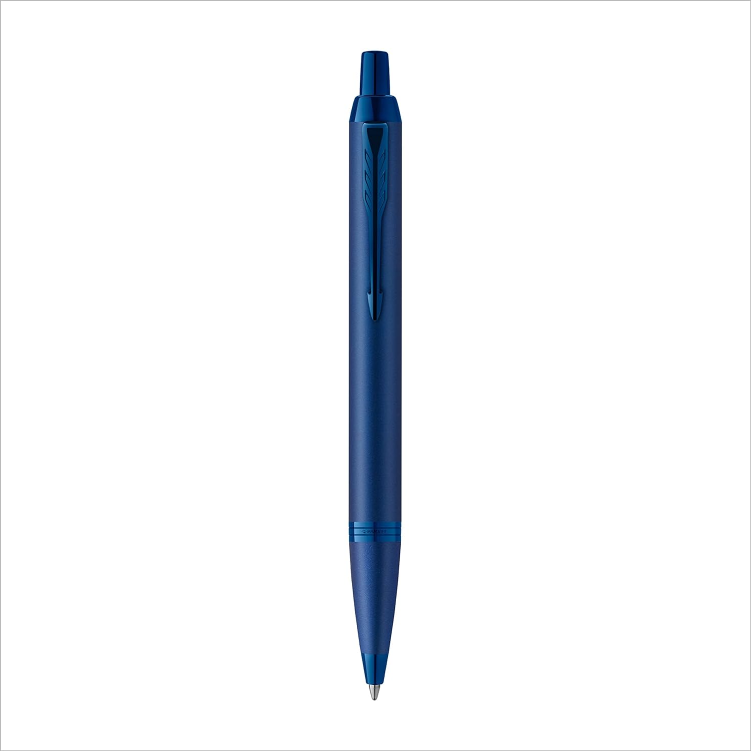 Parker IM Monochrome Ballpoint Pen, Blue Finish and Trims, Medium Point with Blue Ink, Gift Box