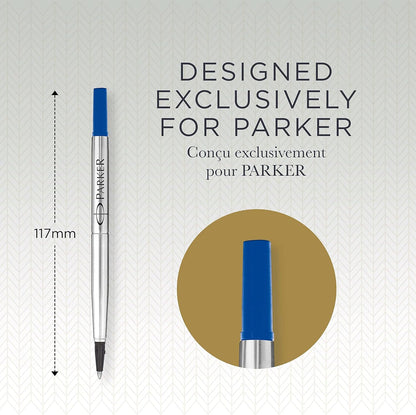 Parker IM Rollerball Pen | Matte Blue | Fine Point Black Ink | Gift Box