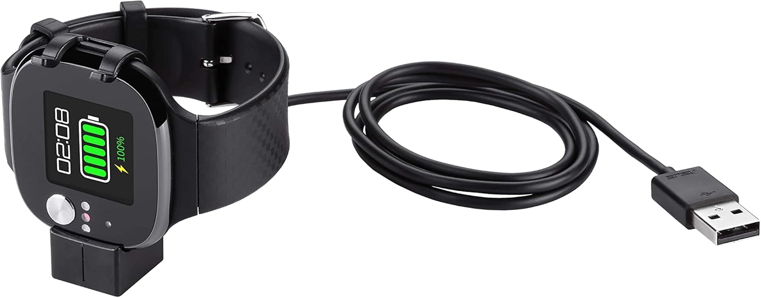 ASUS VivoWatch BP ceramic, heart rate and pressure, accelerometer and GPS, sleep quality and stress level, battery life up to 15 days, Bluetooth, Android and iOS.