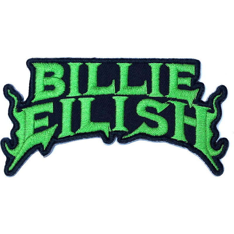 Billie Eilish Patch Flame Green Official One Size