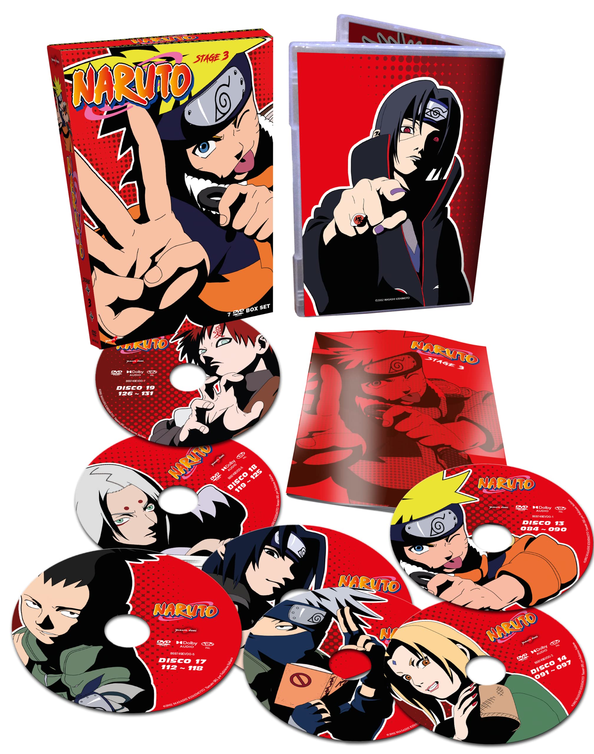 Naruto - Parte 3 - Dvd (7 Dvd