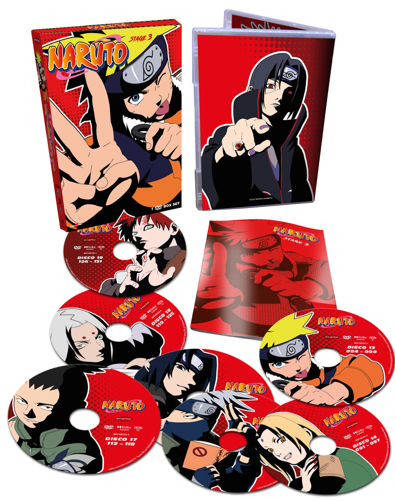 Naruto - Parte 3 - Dvd (7 Dvd