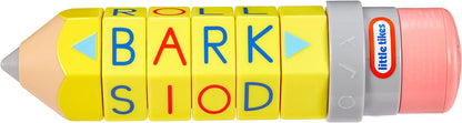 little tikes Learn & Play 100 Words Spell & Spin Pencil - Includes Letters, Spelling, Vocabulary, Phonetics, Alphabet, Sounds - Preschool Education & Learning - For Toddlers Aged From 3 Years