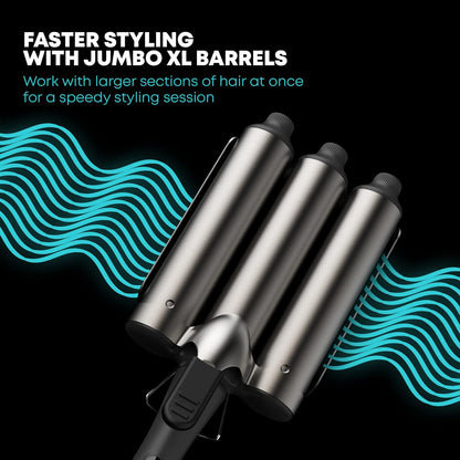 Revamp Progloss Boho Beach Waver Xl Wv-2500