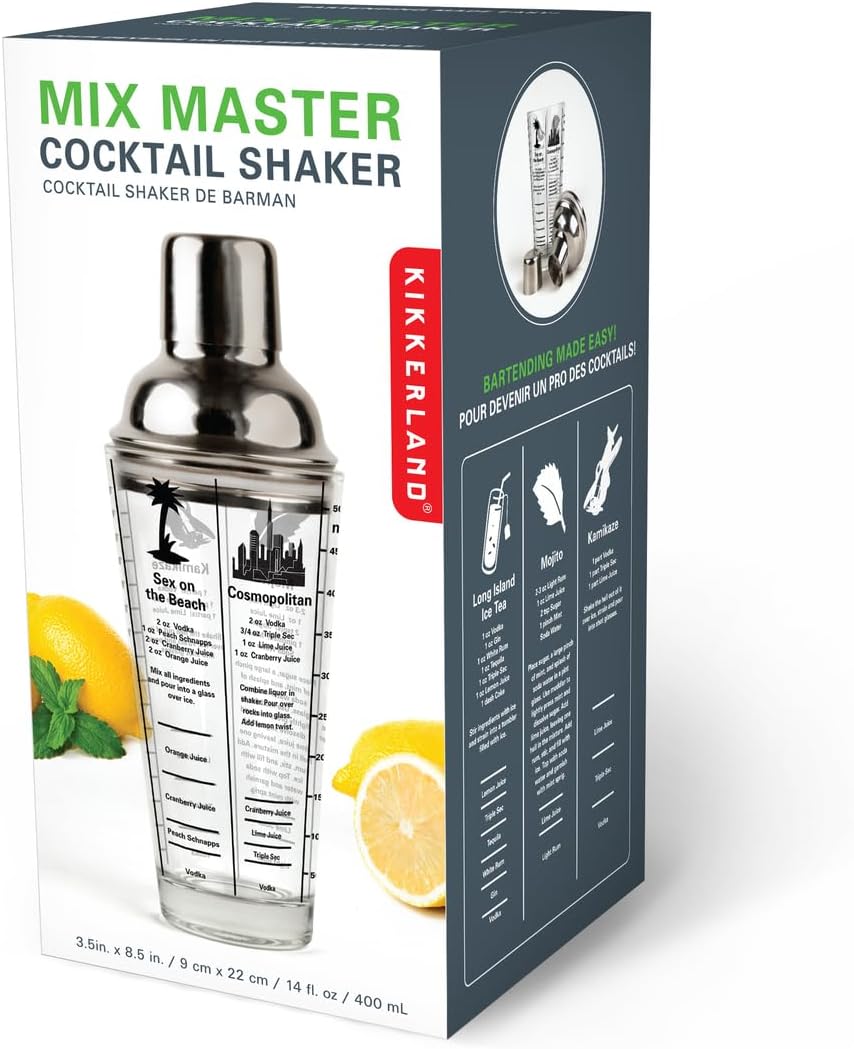 Mix Master Cocktail Shaker 16Oz (Ba22)