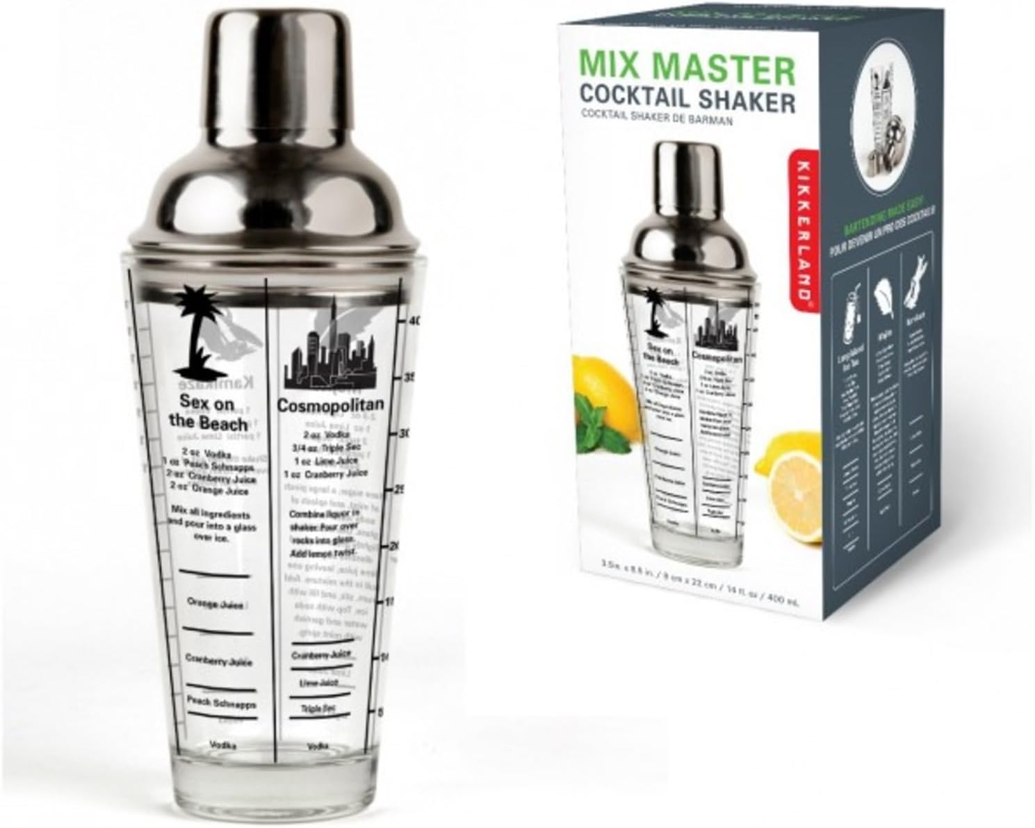 Mix Master Cocktail Shaker 16Oz (Ba22)