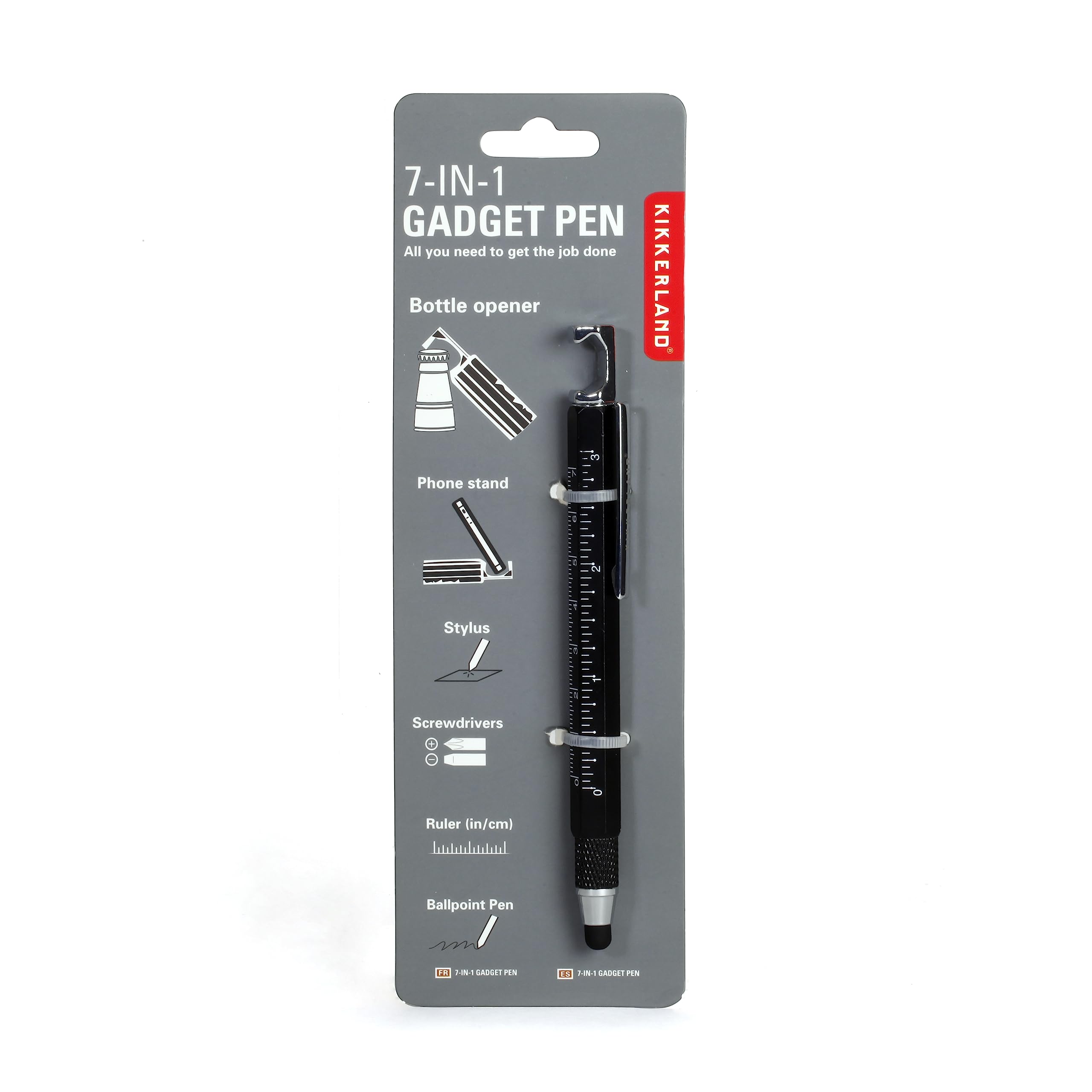 KIKKERLAND 7-in-1 gadget pen