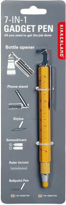 KIKKERLAND 7-in-1 gadget pen