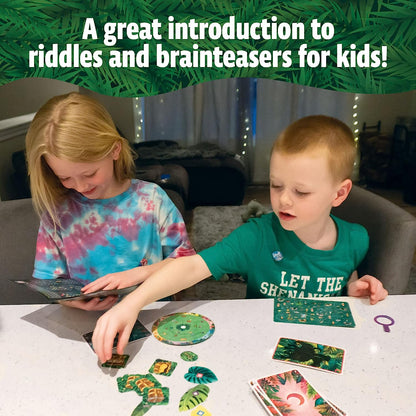 EXIT: The Game - Kids - Jungle of Riddles | Brainteasers | Kinderaktivität | Kooperatives Spiel für Kinder