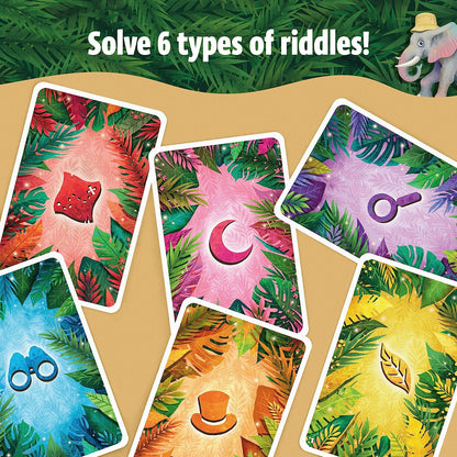 EXIT: The Game - Kids - Jungle of Riddles | Brainteasers | Kinderaktivität | Kooperatives Spiel für Kinder