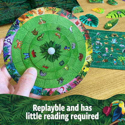 EXIT: The Game - Kids - Jungle of Riddles | Brainteasers | Kinderaktivität | Kooperatives Spiel für Kinder