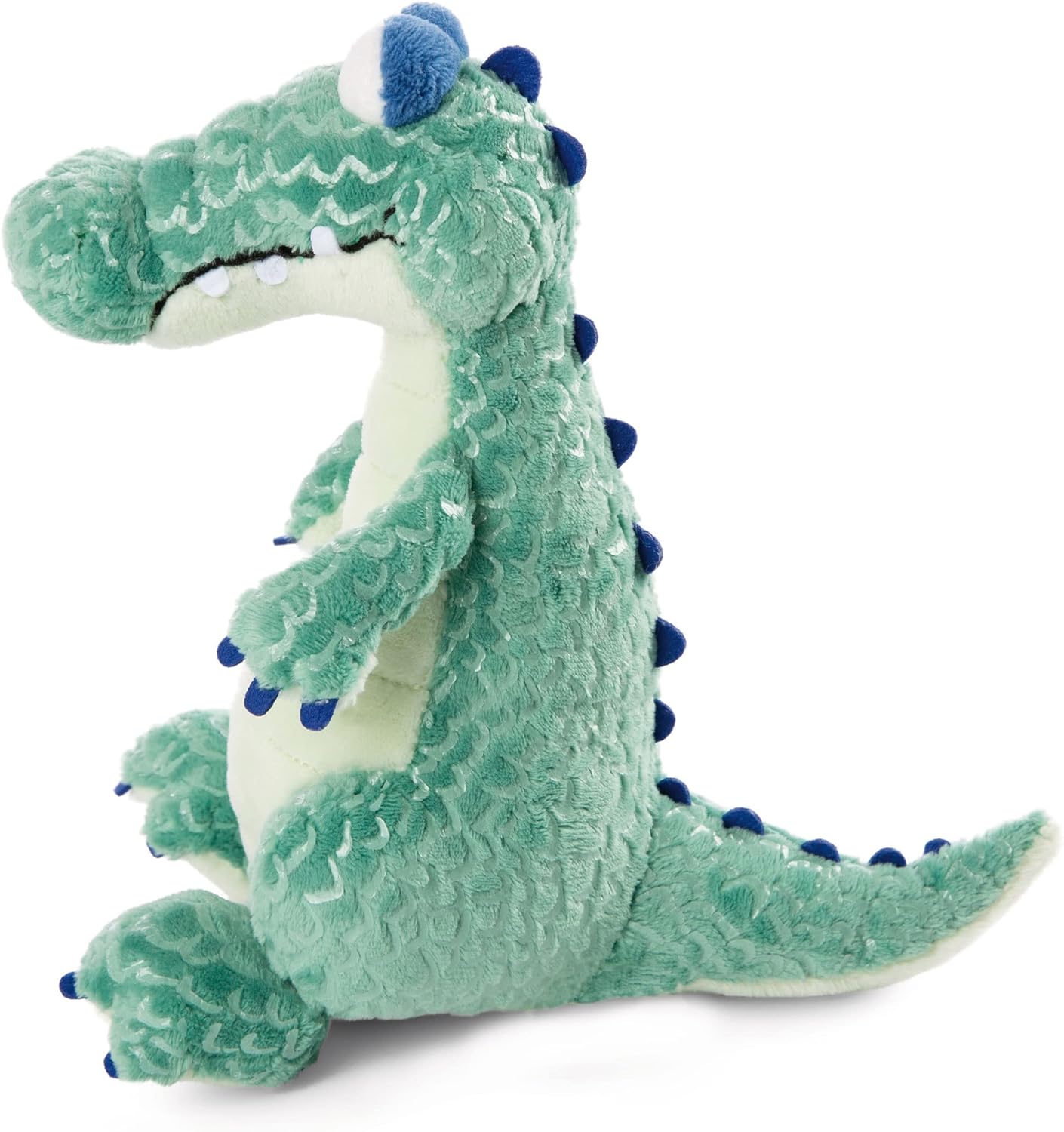 NICI Kuscheltier Krokodil Croco McDile 21cm – Nachhaltiges Plüschtier Krokodil für Mädchen, Jungen & Babys – Flauschiges Stofftier Krokodil zum Kuscheln & Spielen – Schmusetier der Wild Friends