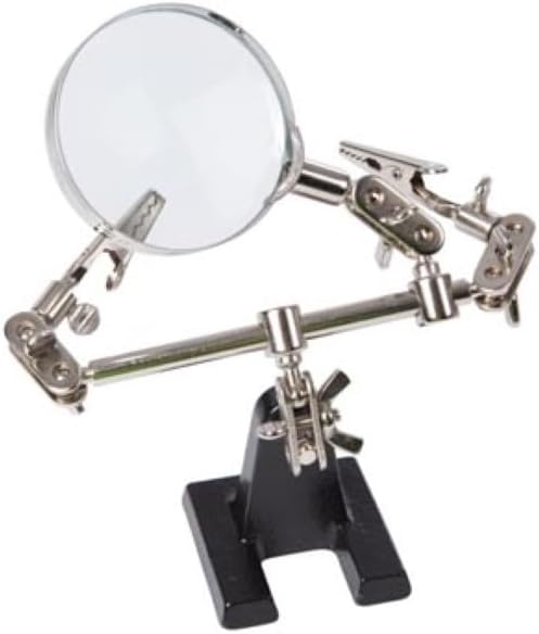 Velleman VTHHN Helping Hand with Magnifier, Multi-Colour