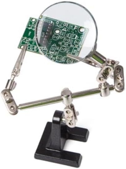 Velleman VTHHN Helping Hand with Magnifier, Multi-Colour