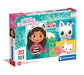 Clementoni Dreamworks Gabby's Dollhouse - Puzzle mit 30 Teilen für Kinder ab 3 Jahren, Buntes Kinderpuzzle mit besonderer Leuchtkraft, 20281 von Clementoni