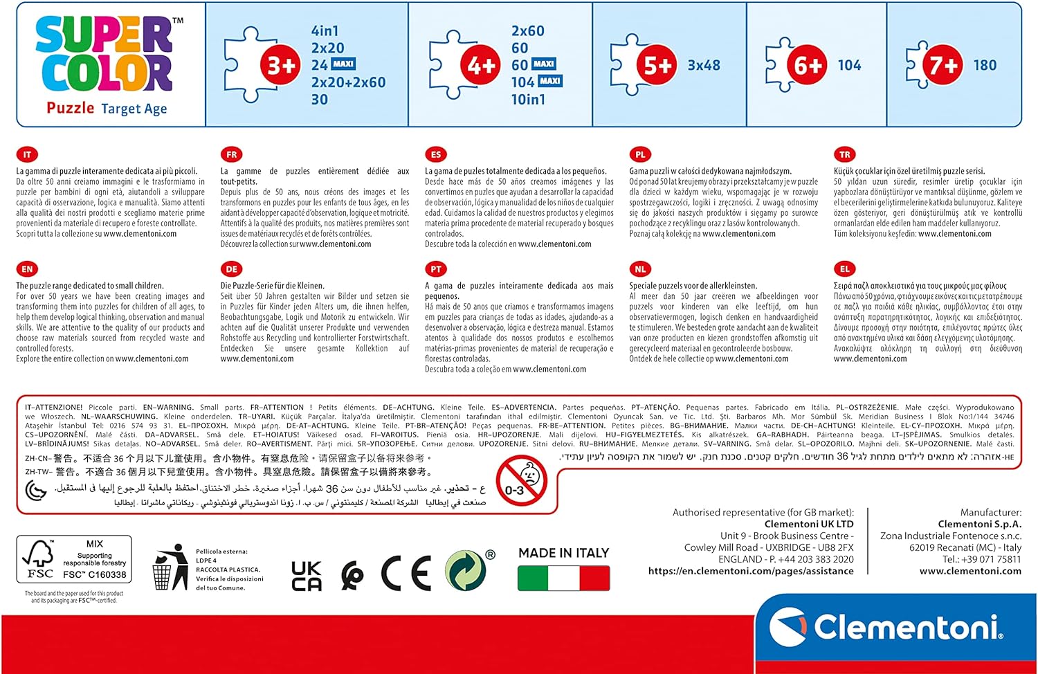 Clementoni 21524