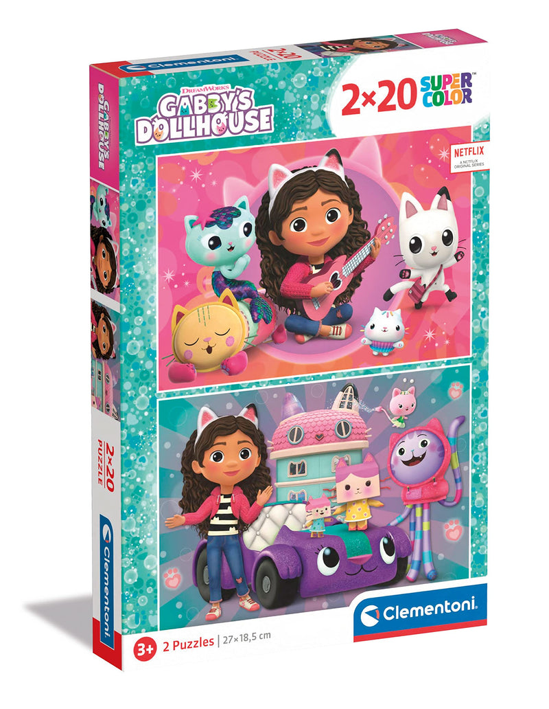Clementoni 24802 Gabby'S Dollhouse Puzzle, Multi-Color